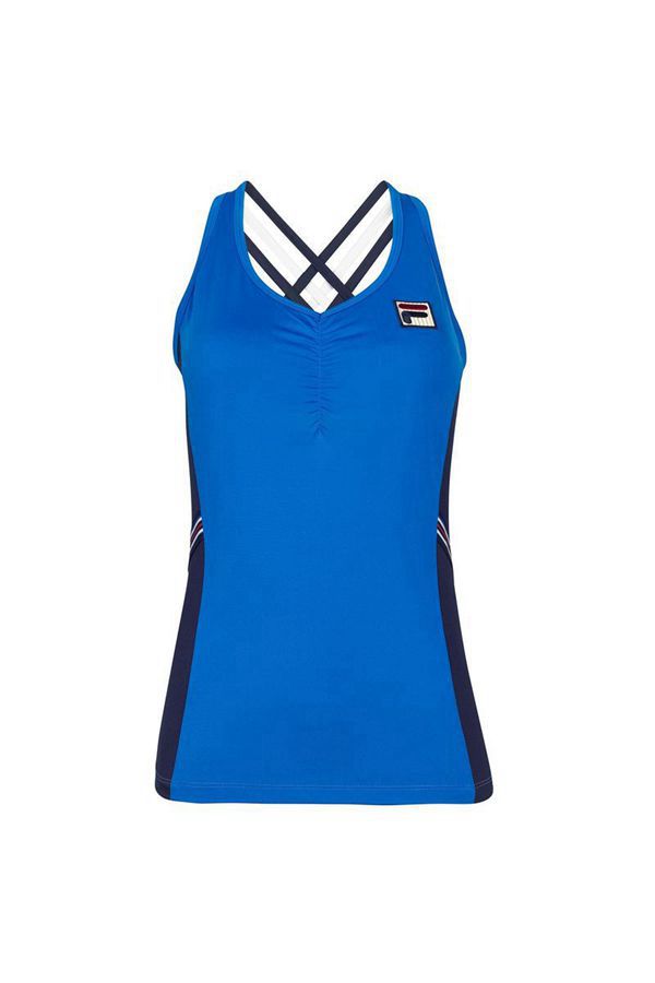 Fila Topy Damske Fluorescencia Modre - Heritage Cami Vypredaj - Slovakia 69432-ZQUV